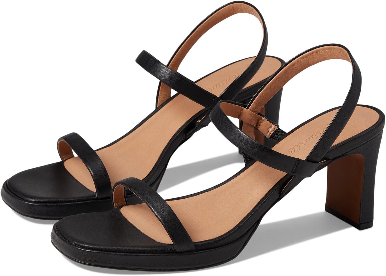 

Босоножки The Cherelle Slingback Heeled Sandal Madewell, цвет True Black