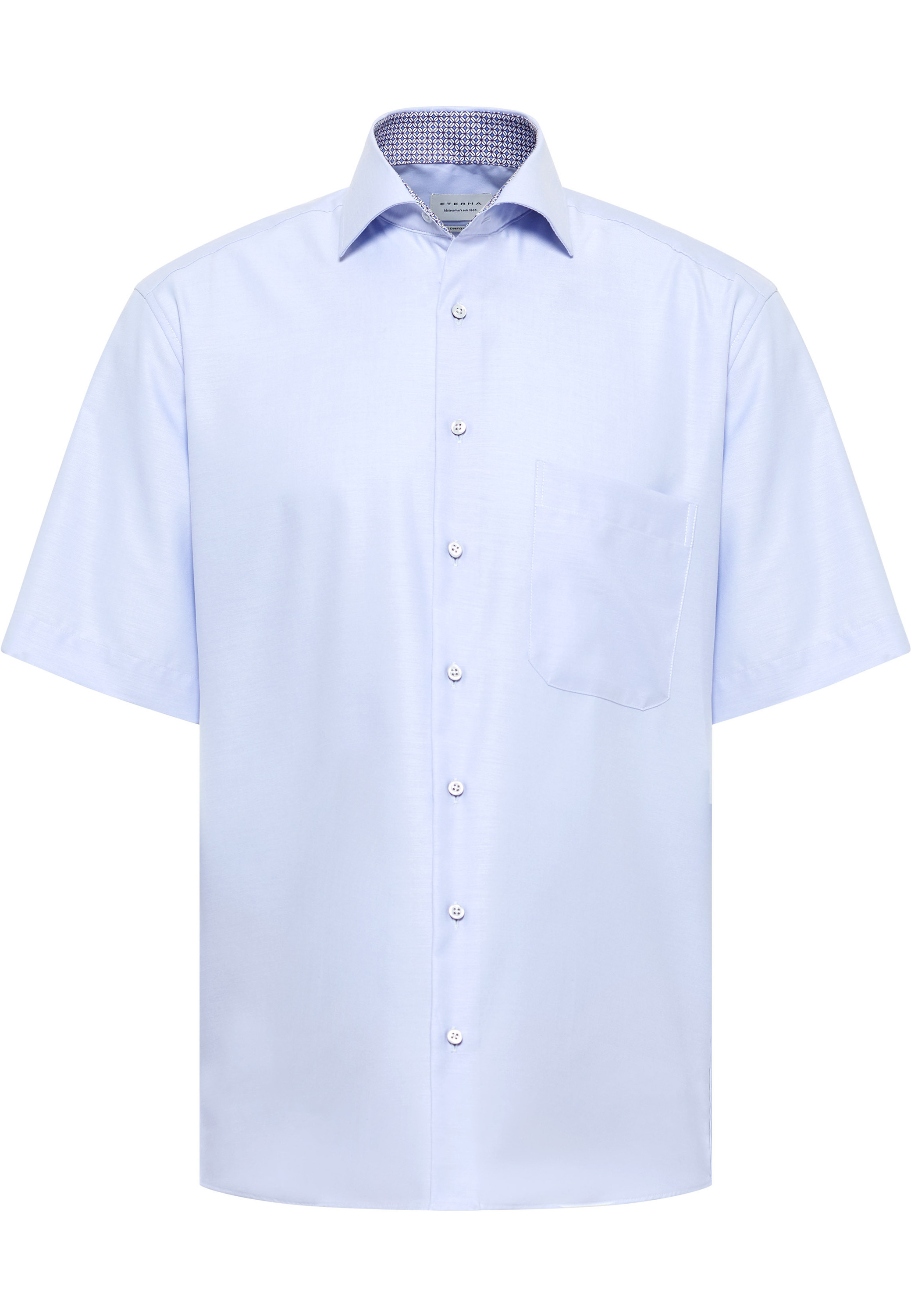 Рубашка Eterna COMFORT FIT, цвет himmelblau