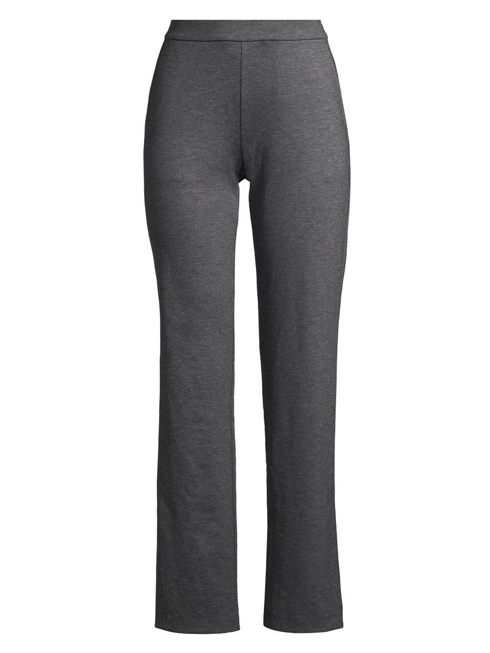 

Брюки прямого кроя с текстурой Slub Eileen Fisher, угольный