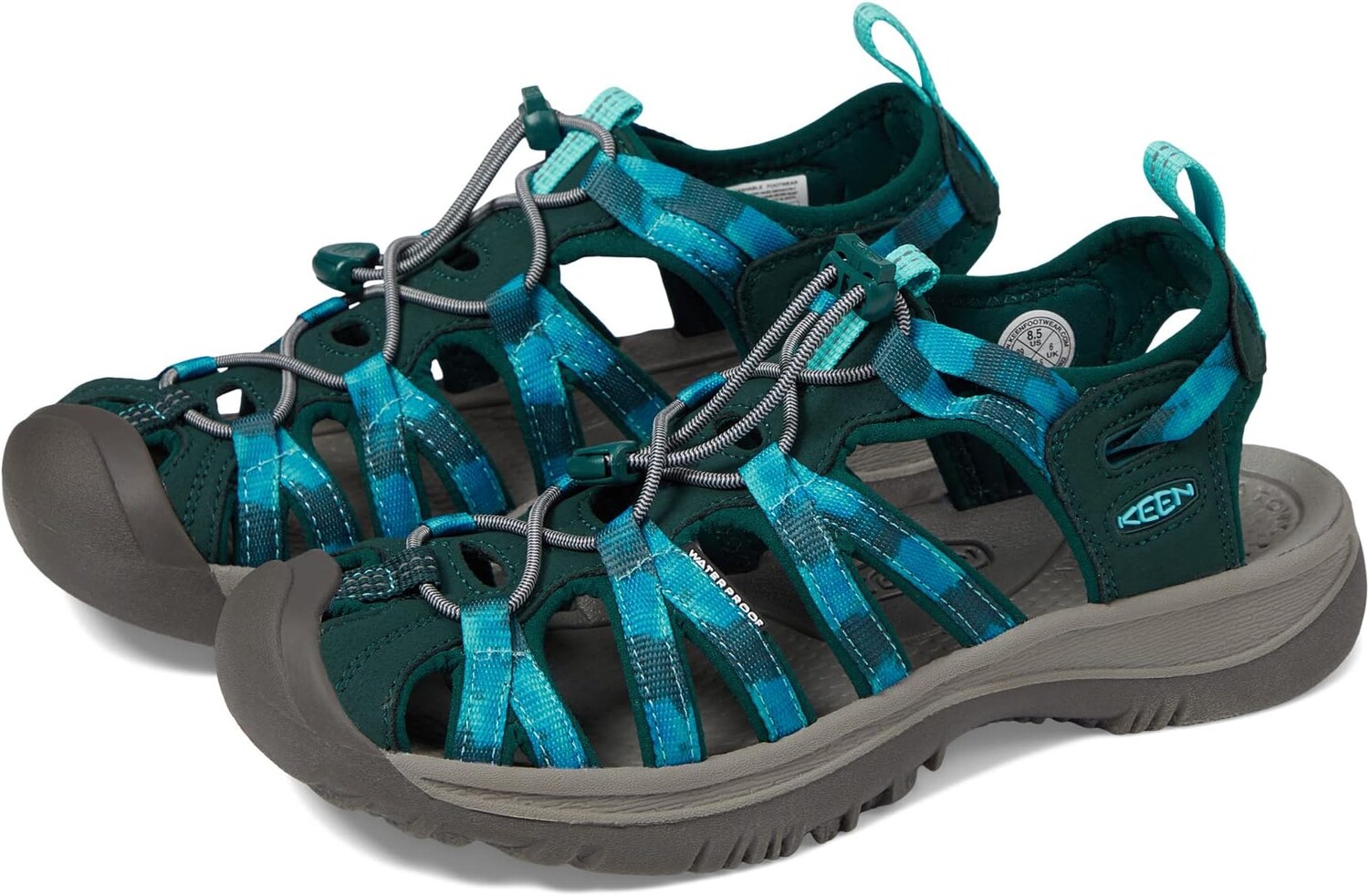 

Сандалии Whisper KEEN, цвет Sea Moss/Tie-Dye