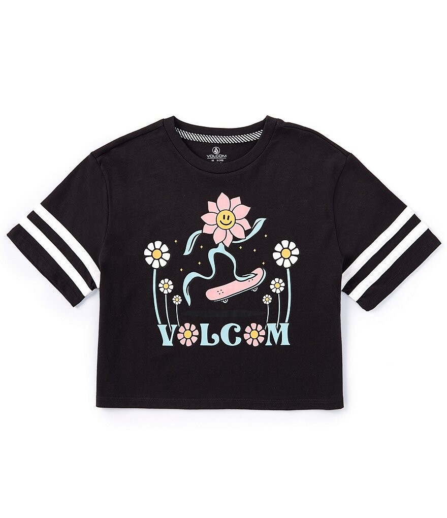 

Футболка Volcom Big Girls 7–16 Truly Stoked, черный