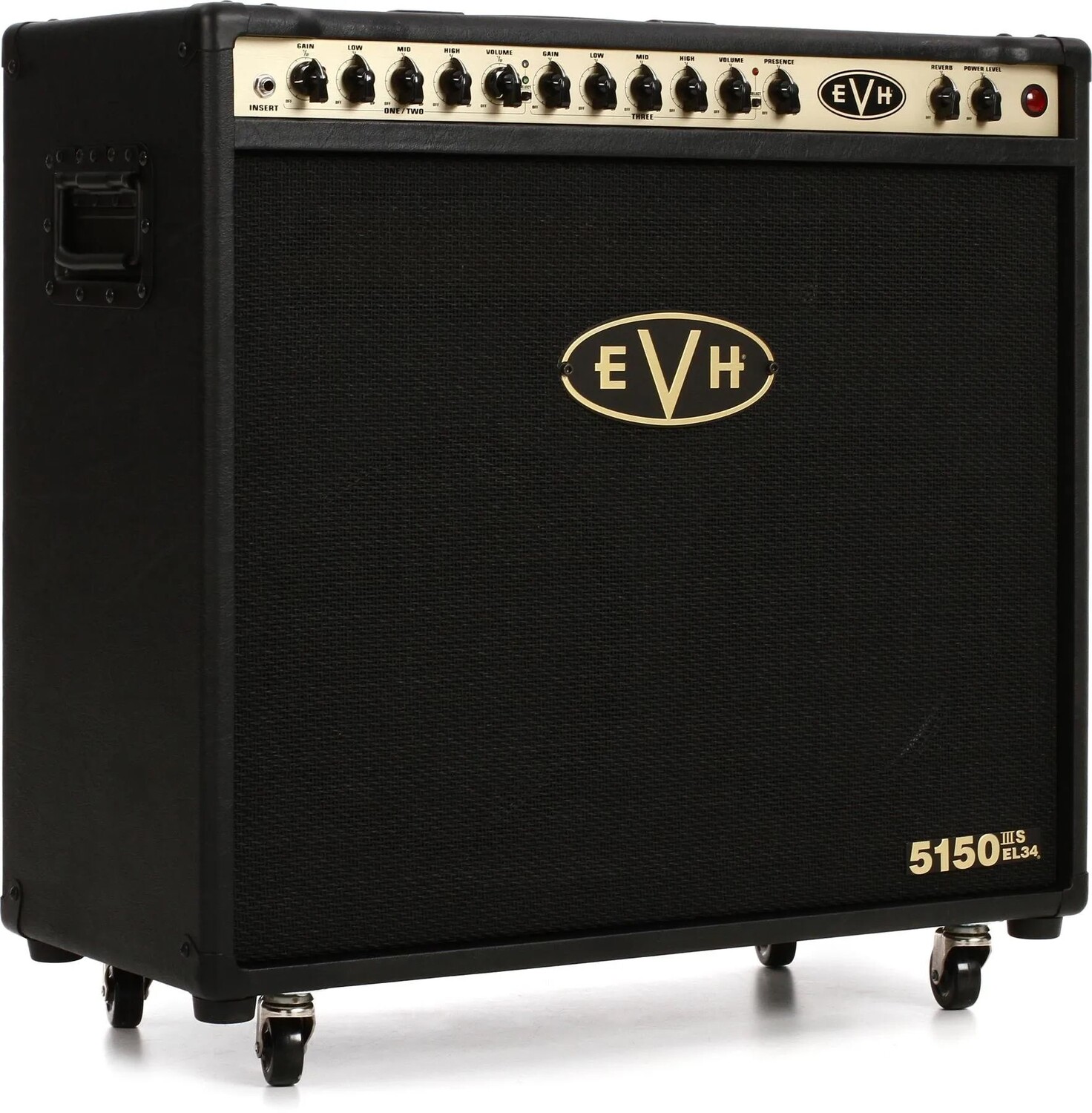 

EVH 5150III 2x12-дюймовый ламповый комбоусилитель мощностью 50 Вт с лампами EL34