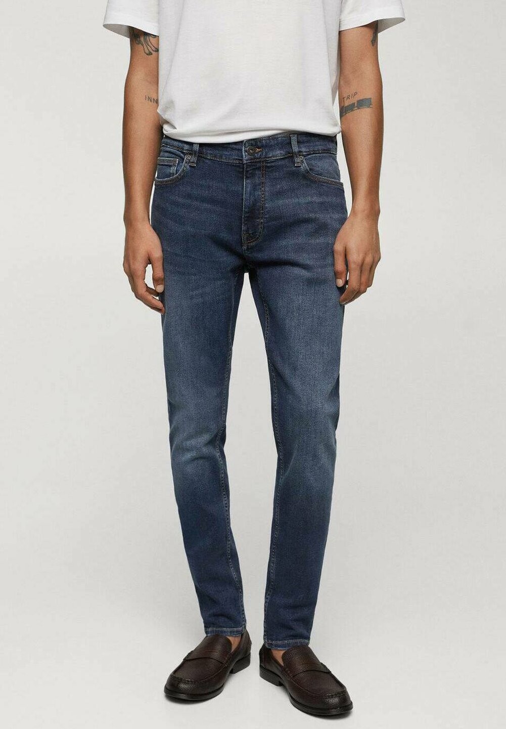 

Джинсы Tapered Fit Jude Mango, цвет dark blue