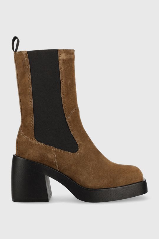 Замшевые ботинки челси Vagabond Brooke Vagabond Shoemakers, коричневый цена и фото