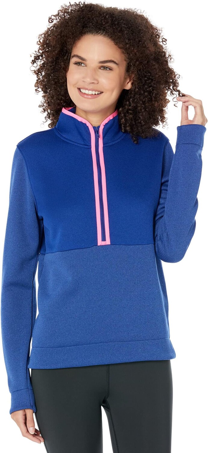 

Куртка Under Armour Storm SweaterFleece 1/2 Zip, цвет Bauhaus Blue/Versa Blue/Metallic Silver