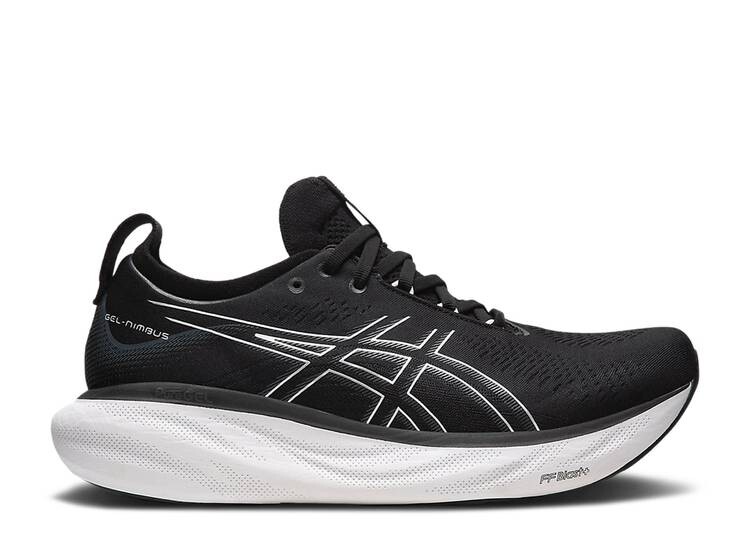 

Кроссовки ASICS GEL NIMBUS 25 WIDE 'BLACK PURE SILVER', черный