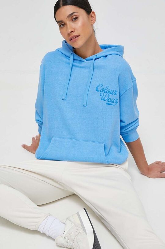 

Толстовка из хлопка Colorwear Colourwear, синий