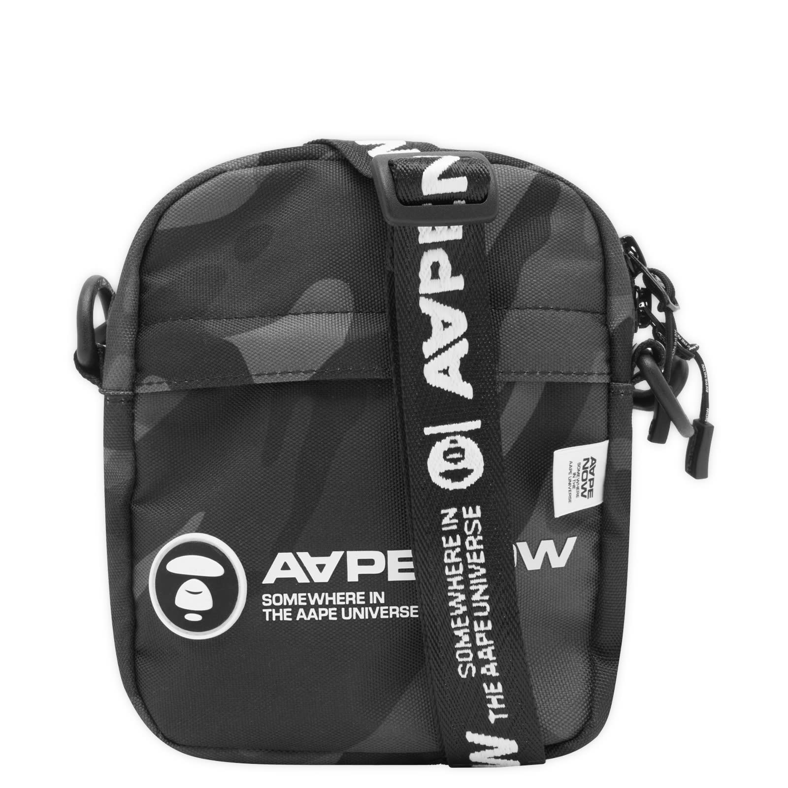 

Сумка Aape Nylon Small Messenger Bag, черный