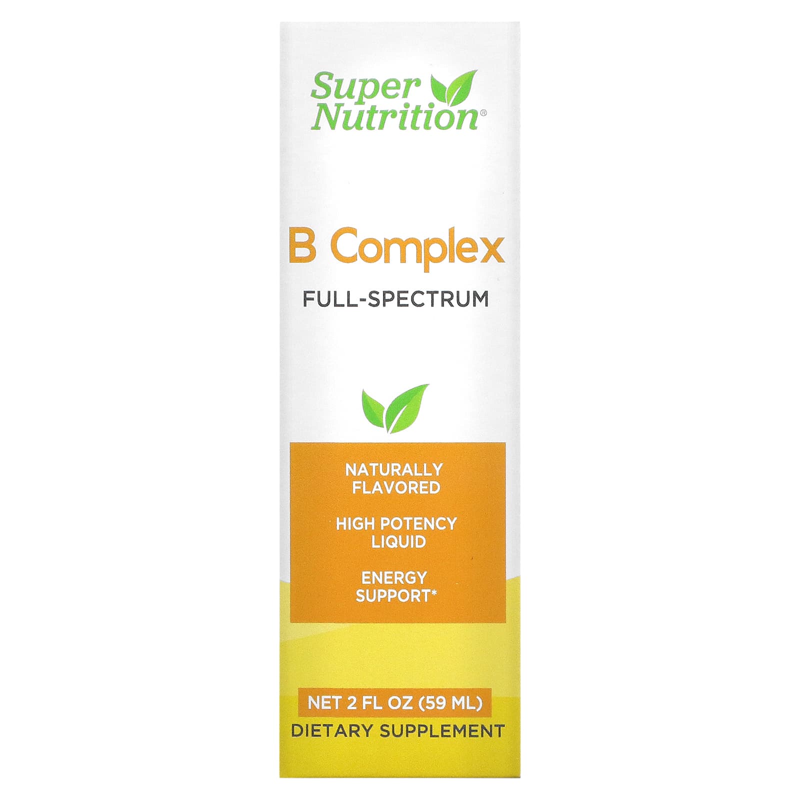 

Комплекс витаминов группы B, 59 мл (2 жидк. унции), Super Nutrition