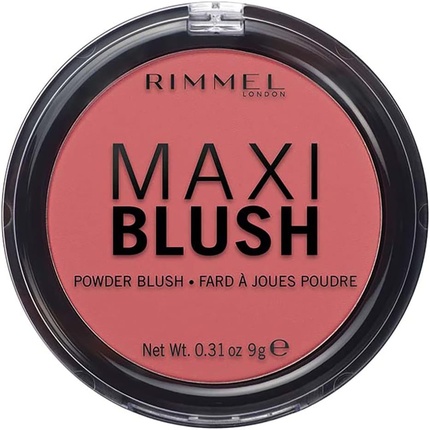 Rimmel London Maxi Blush Пигментированные пудровые румяна 9G, Lancome цена и фото