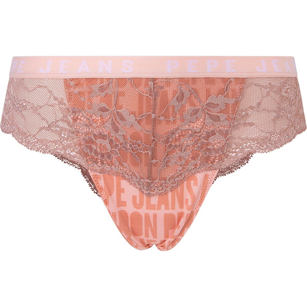 

Трусы Pepe Jeans Allover Logo Brazilian, оранжевый