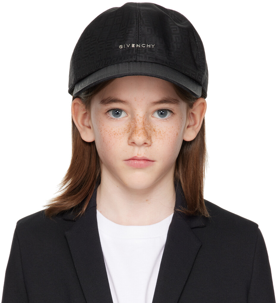 

Детская черная кепка с фурнитурой, черная Givenchy