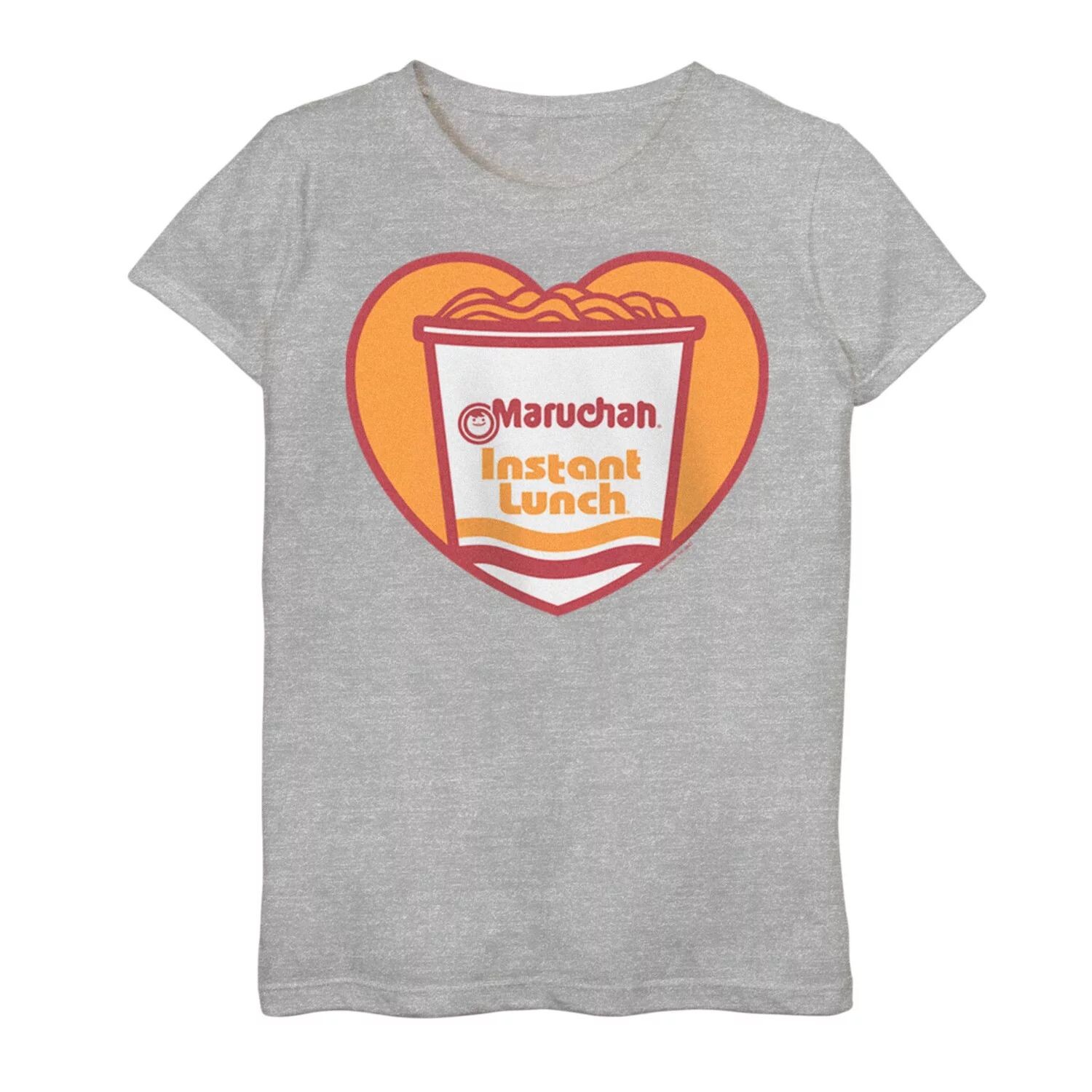 

Футболка Maruchan I Love Maruchan с сердечками для девочек 7–16 лет Licensed Character