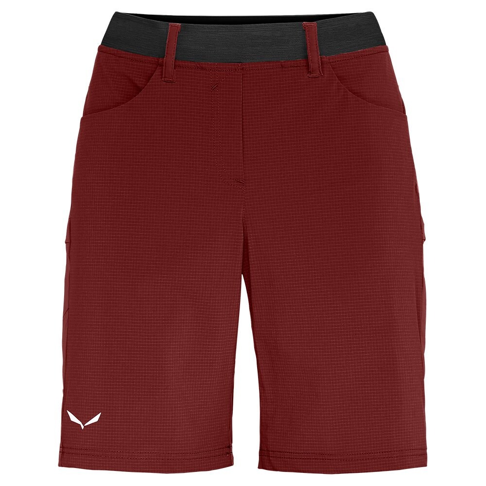 

Брюки Salewa Puez 3 Durastretch Shorts, красный
