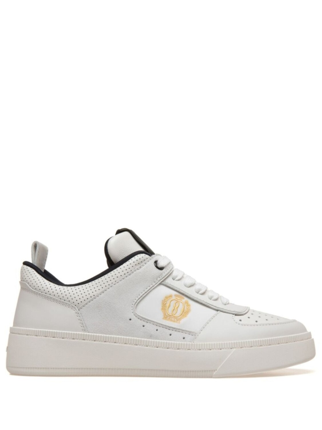 

Bally кроссовки Riweira с вышитым логотипом, белый