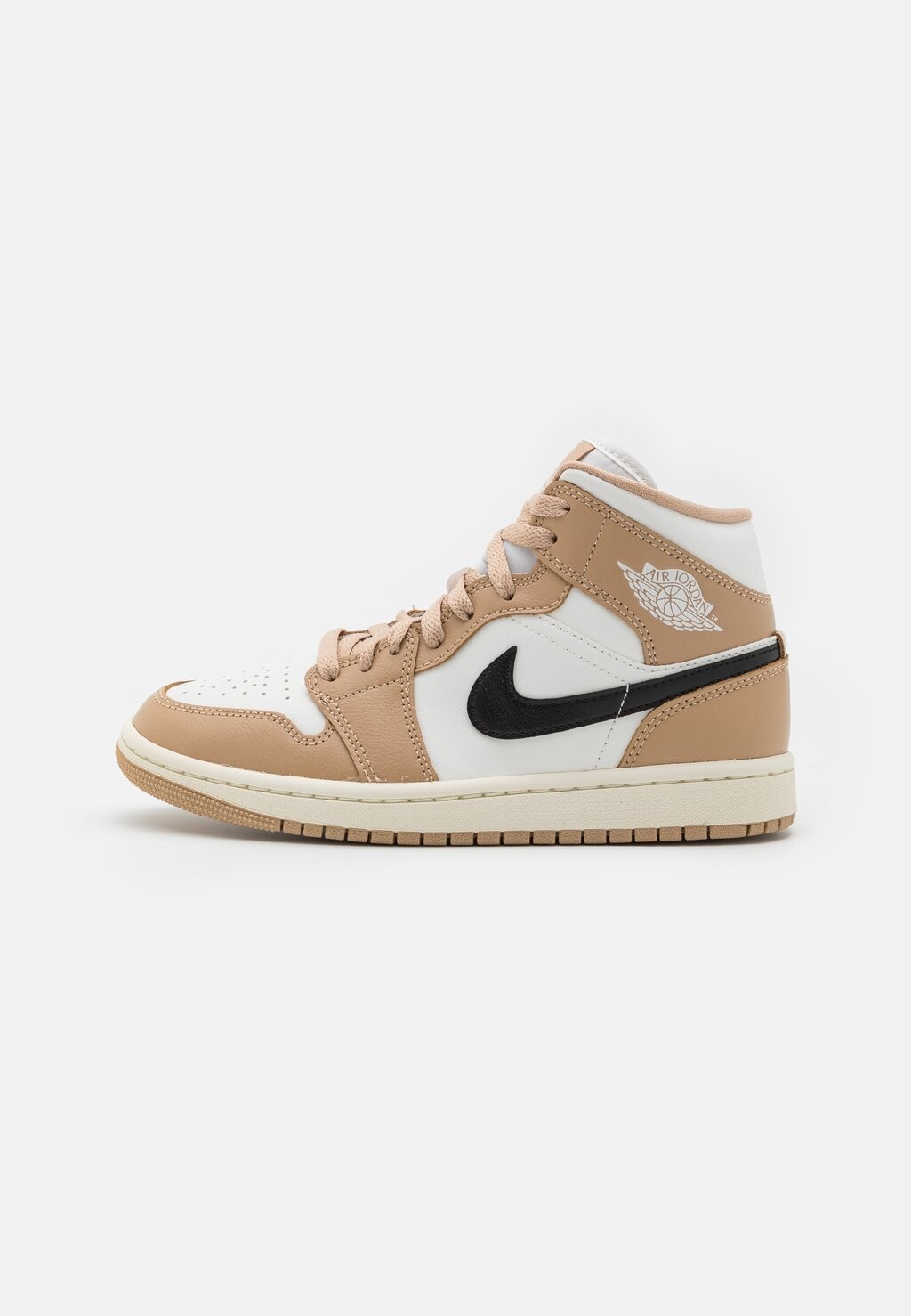 

Высокие кроссовки AIR JORDAN 1 MID Jordan, парус/черный/пустыня