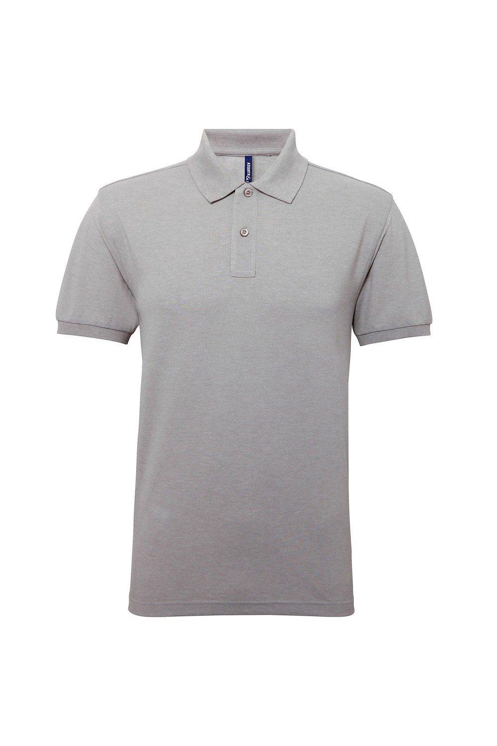 цена Рубашка поло Performance Mix с короткими рукавами Asquith & Fox, серый