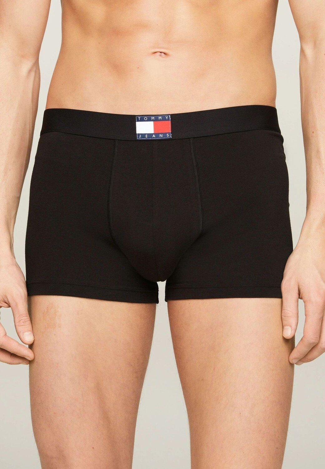 

Трусы короткие, 3 шт., бирка, мужские TOMMY HILFIGER, цвет Black Black