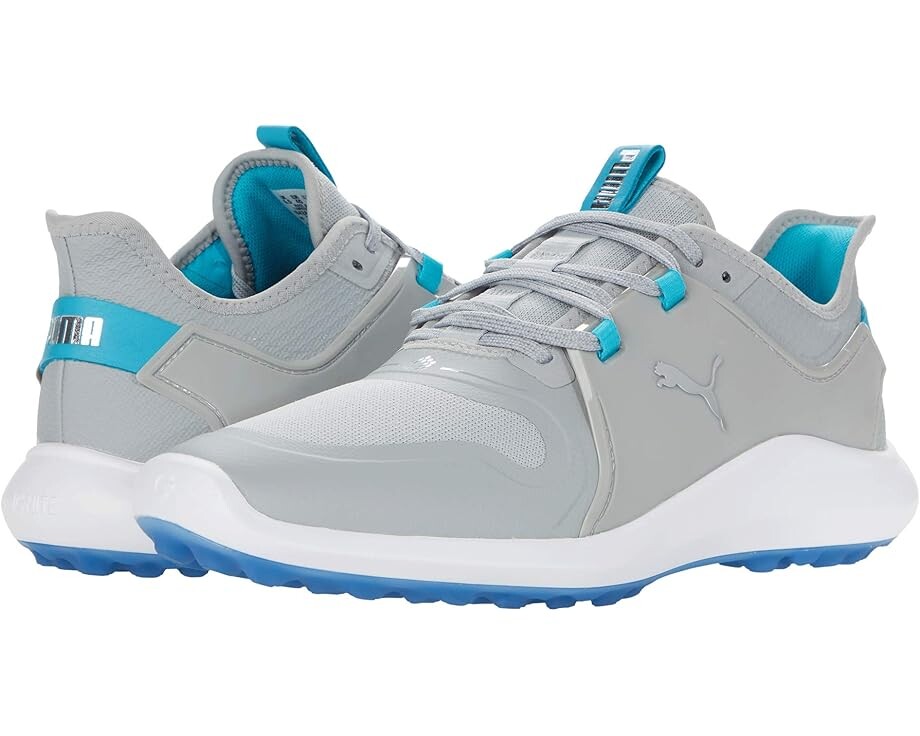 

Кроссовки PUMA Golf Ignite Fasten8, цвет High-Rise/Puma Silver/Scuba Blue