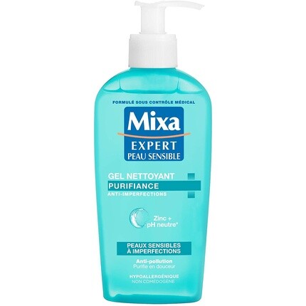 

Mixa Expert Peau Sensible Очищающий гель против несовершенств без мыла 200 мл