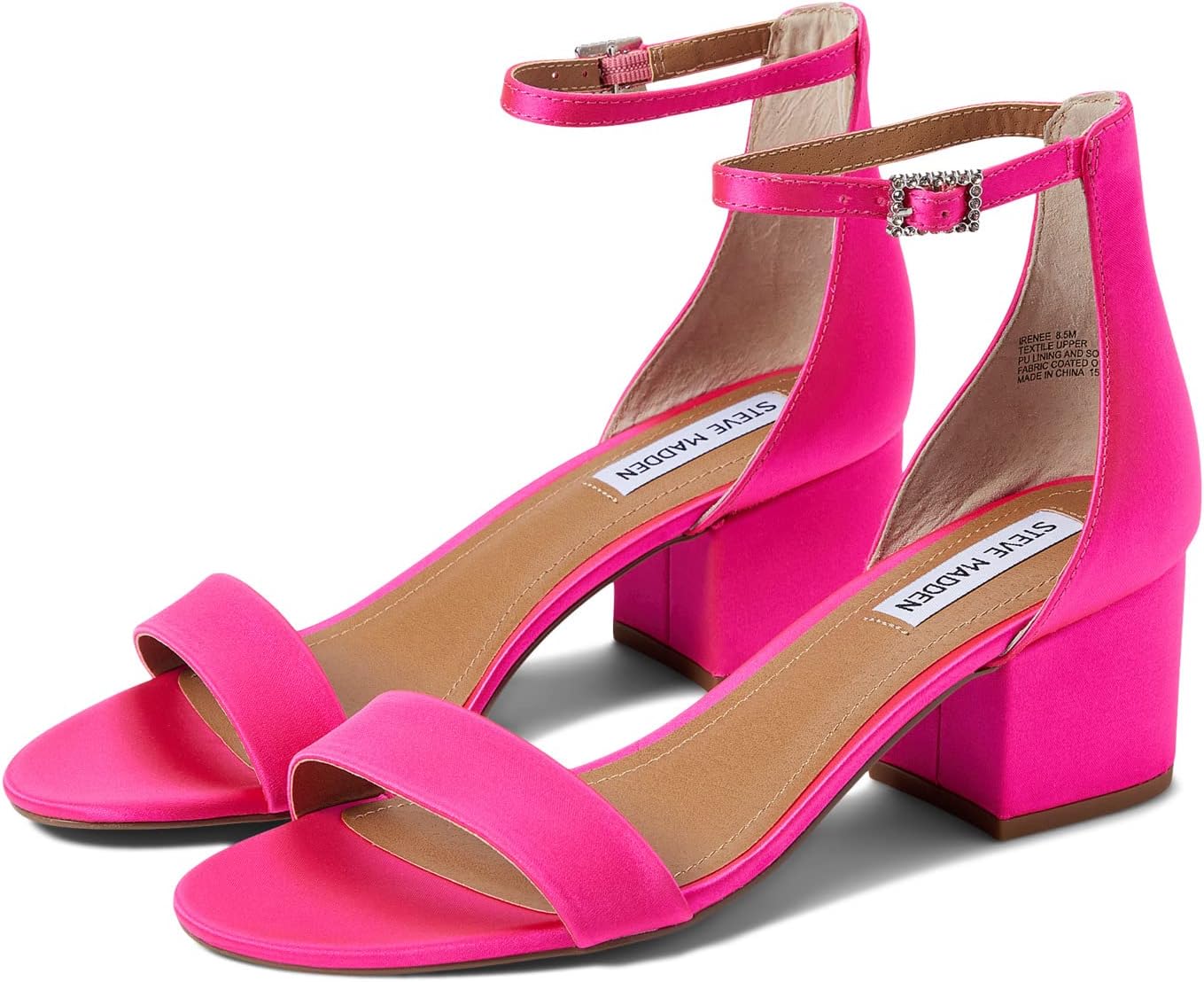 

Босоножки Irenee Sandal Steve Madden, цвет Pink Satin