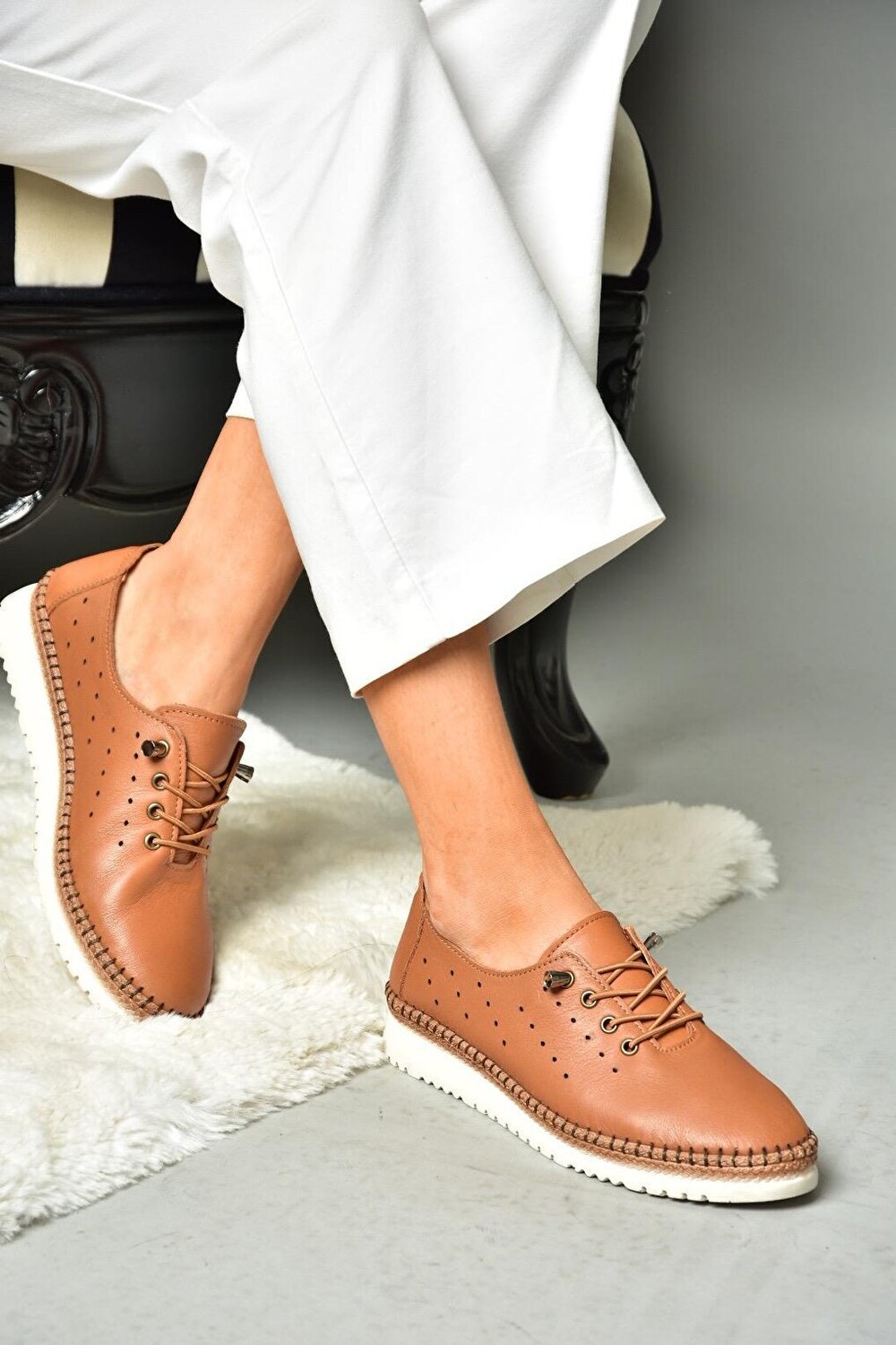 

P5555081 Светло-коричневая женская обувь Fox Shoes, Коричневый