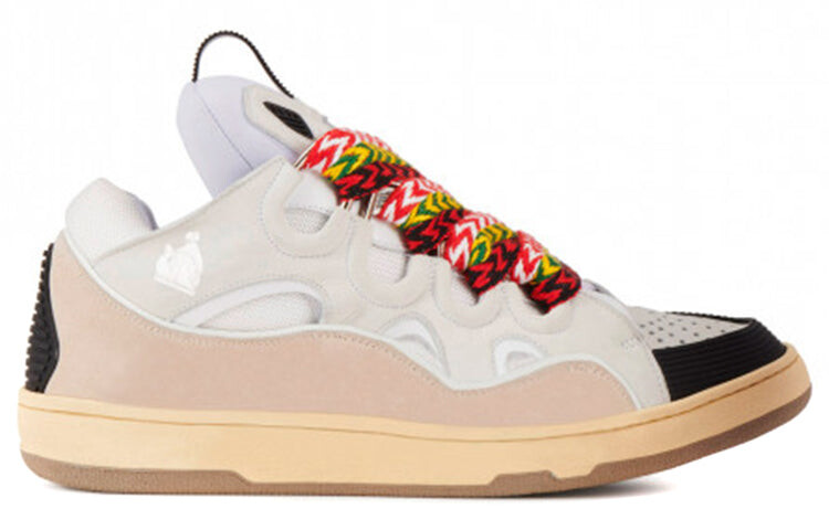 

Кроссовки Lanvin Leather Curb, Белый