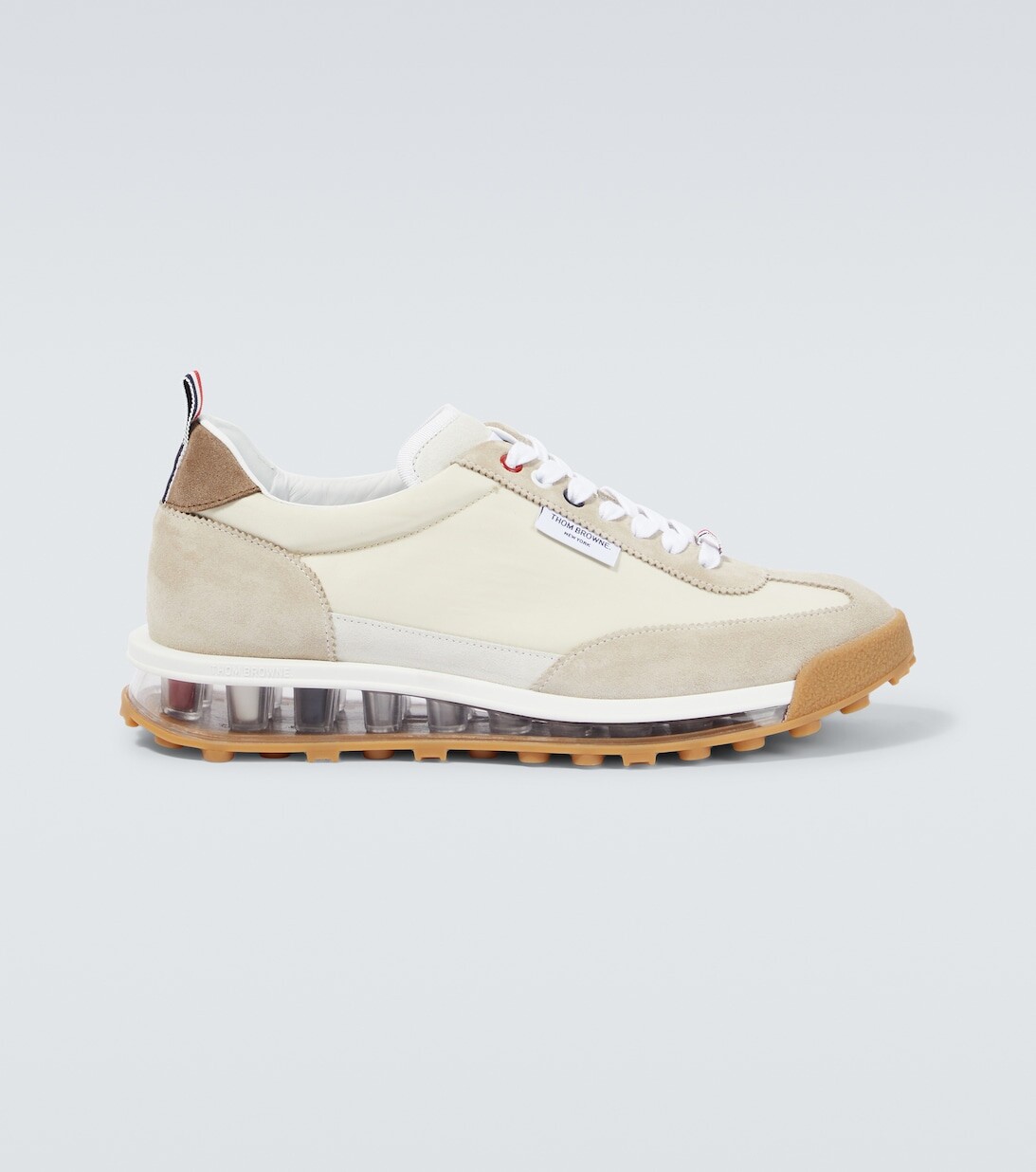 

Кроссовки Tech Runner с замшевой отделкой Thom Browne, бежевый