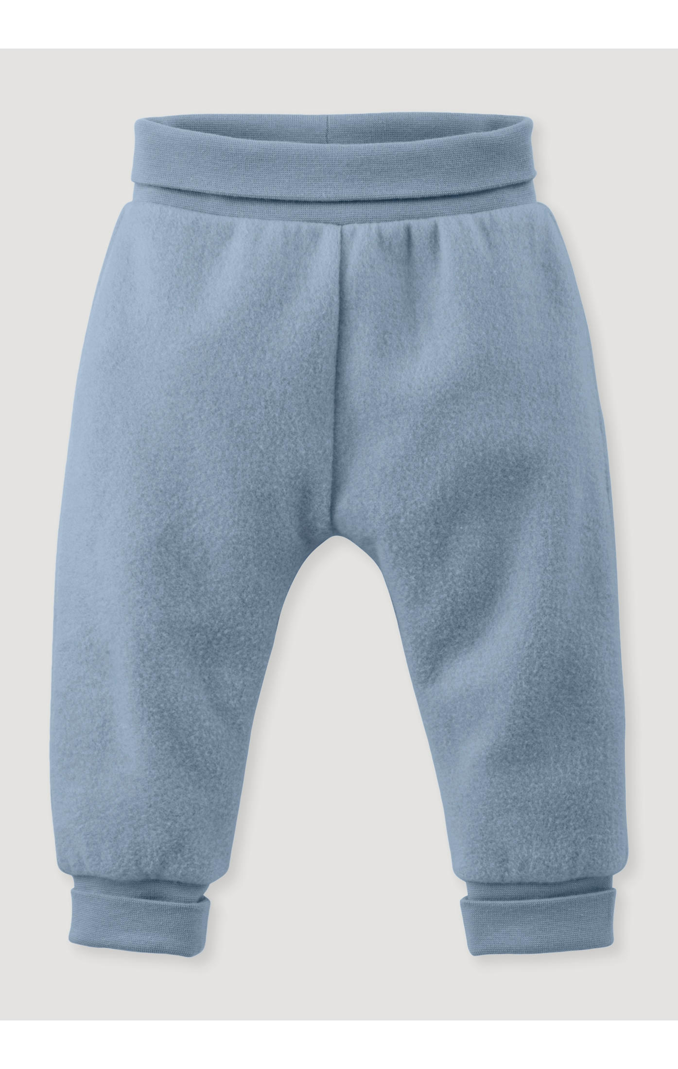 Тканевые брюки Hessnatur Fleece, цвет helles jeansblau
