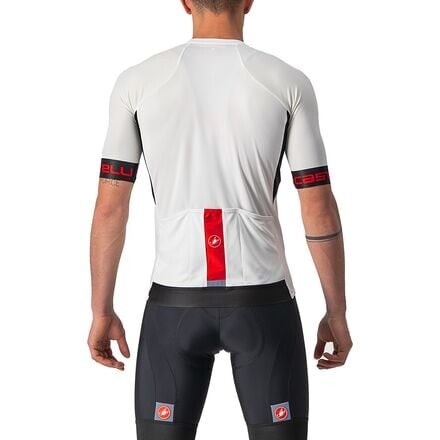 

Джерси Entrata VI мужские Castelli, цвет Ivory/Light Black/Red