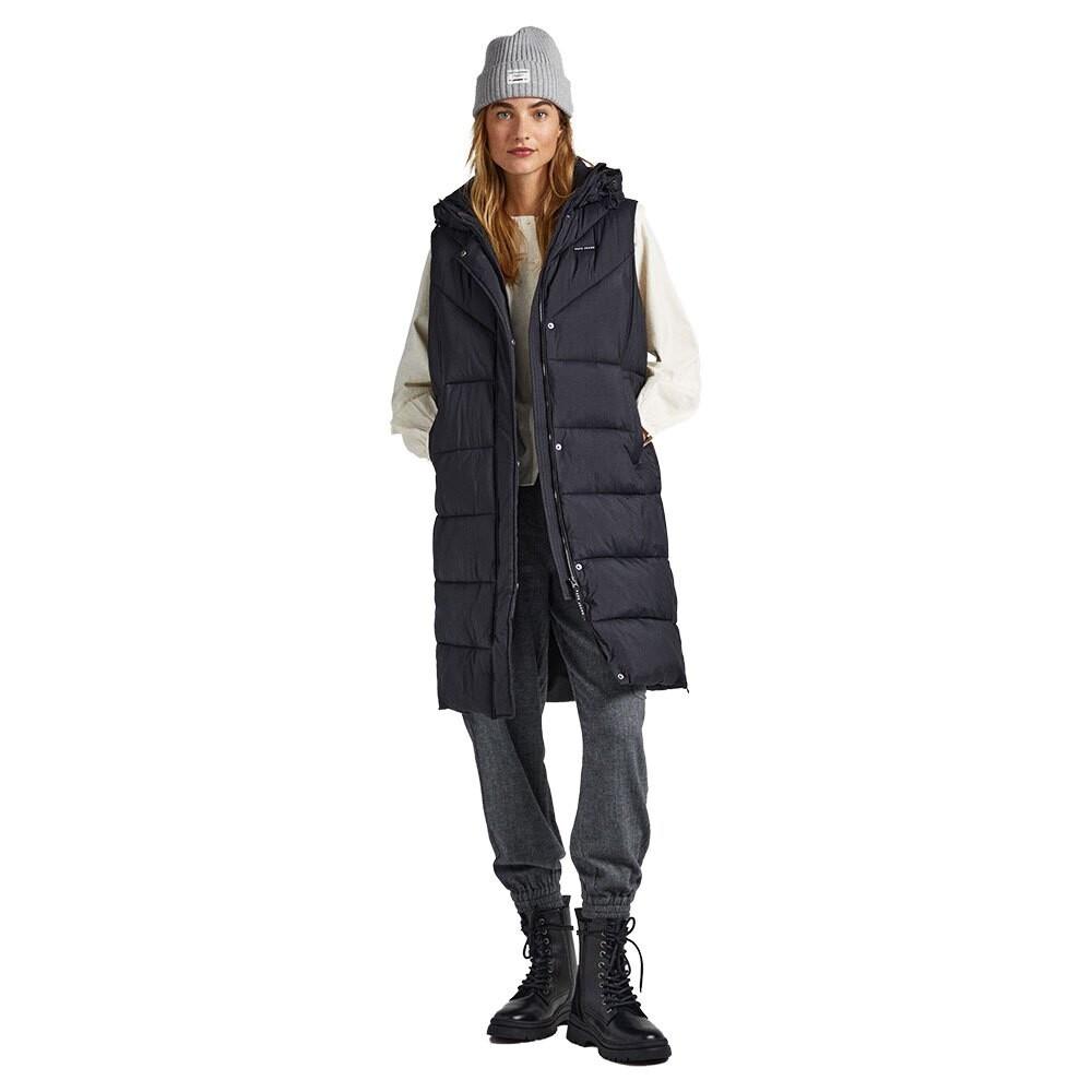 

Жилет Pepe Jeans Mercy Long, черный