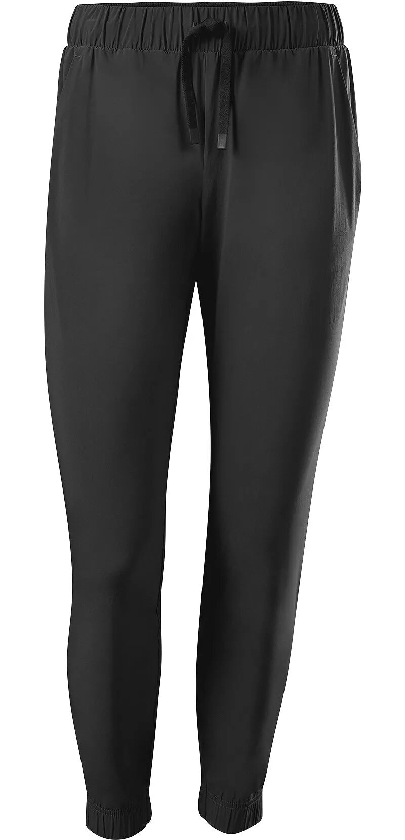 Женские брюки-джоггеры из тканого материала EvoShield, черный женские прямые брюки из тканого материала би стрейч jones new york темно синий