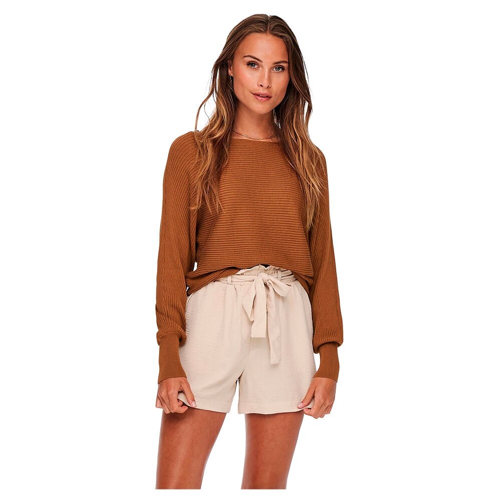 

Свитер Only Adaline Boat Neck, коричневый