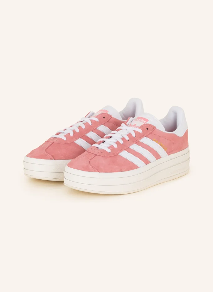 Кроссовки газель bold Adidas, розовый