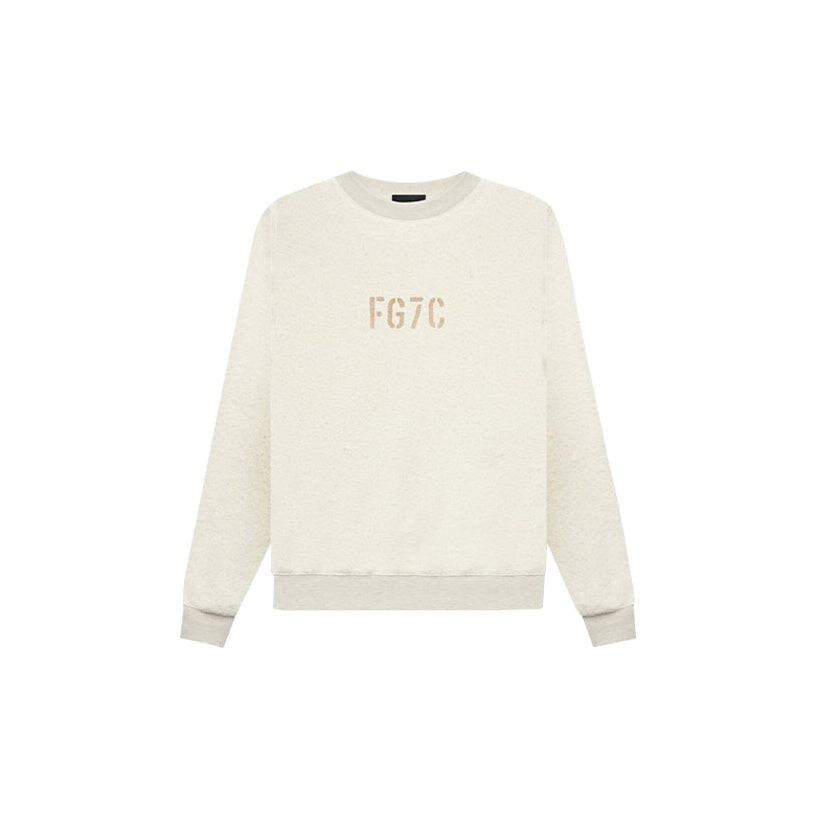 

Толстовка Fear of God Inside Out с круглым вырезом, бежевый
