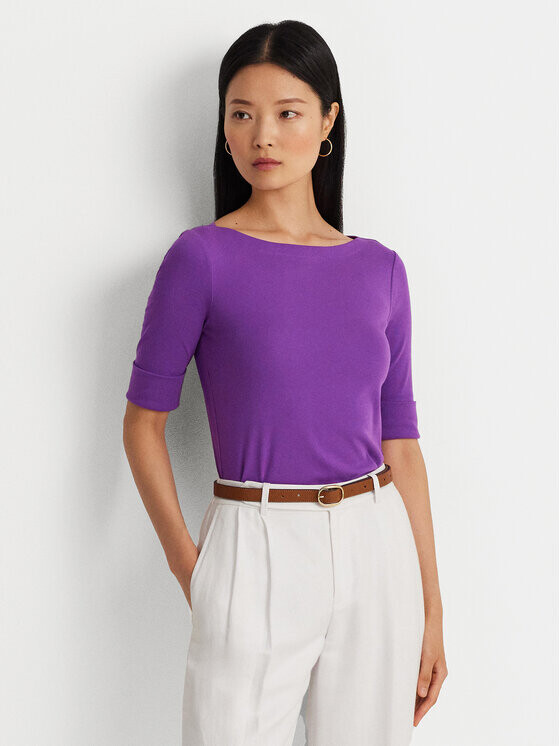 

Блуза стандартного кроя Lauren Ralph Lauren, фиолетовый