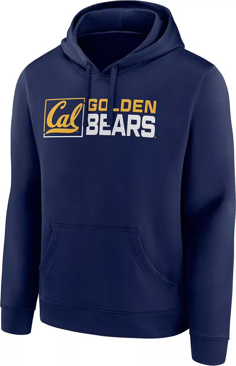 Мужской темно-синий пуловер с капюшоном NCAA Cal Golden Bears