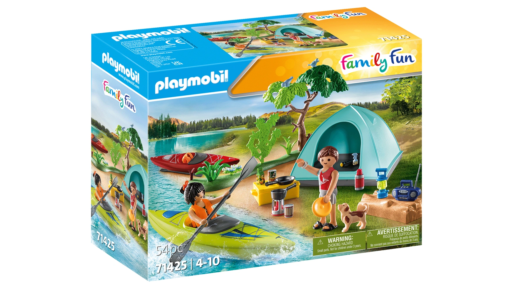 Семейный отдых кемпинг Playmobil