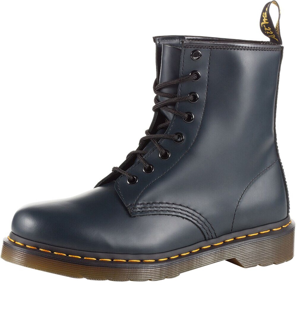 

Ботильоны на шнуровке Dr. Martens Eye Boot Smooth, темно-синий