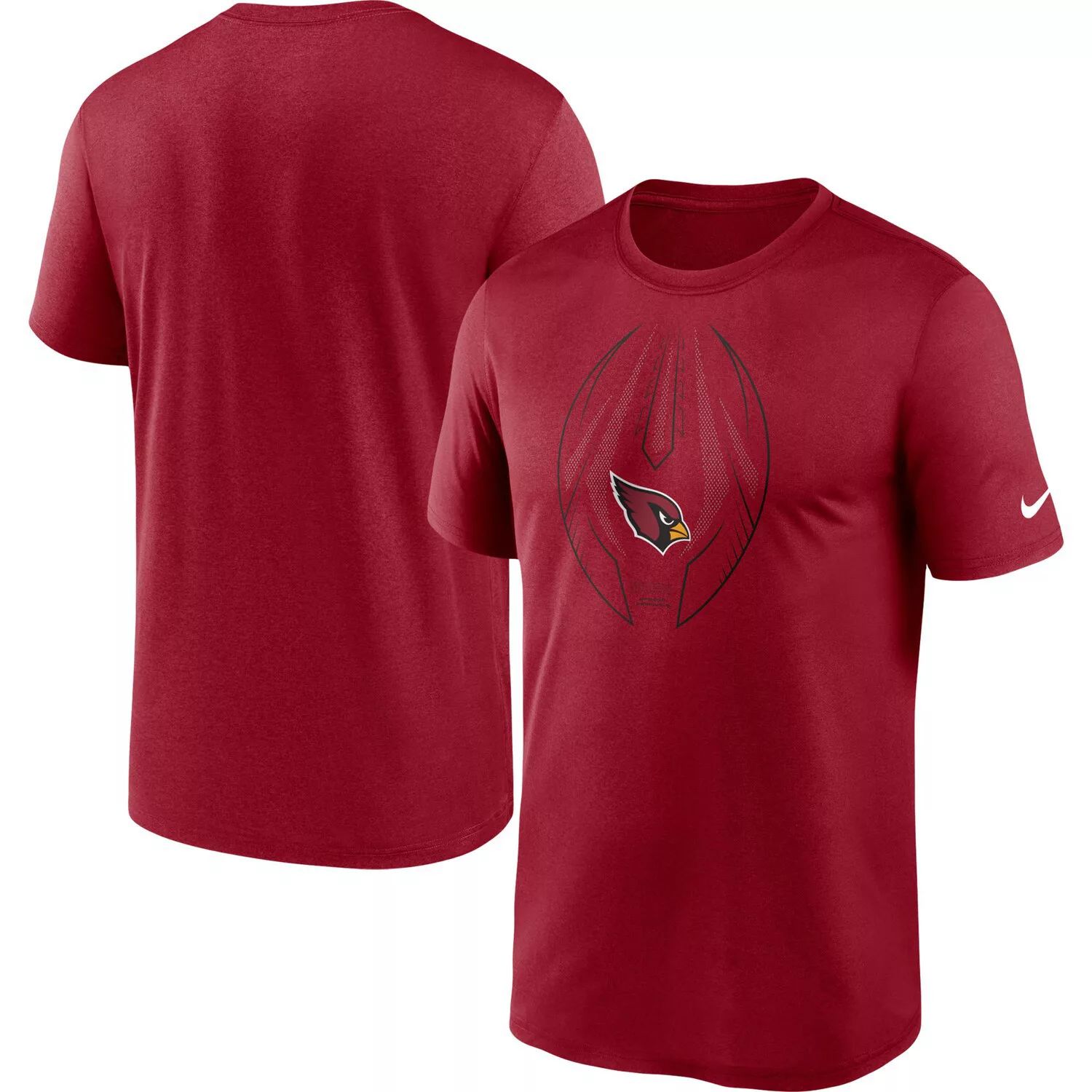 Мужская футболка Cardinal Arizona Cardinals Team Legend Icon Performance Nike