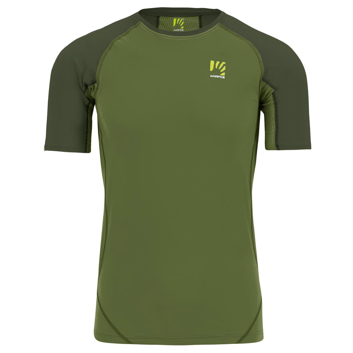 

Беговая рубашка Karpos Lavaredo Jersey, цвет Cedar Green/Rifle Green