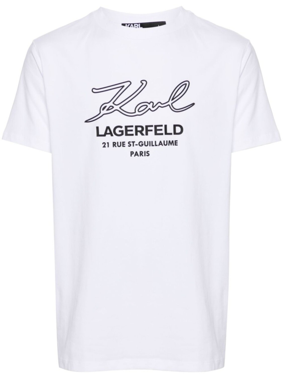 

Karl Lagerfeld футболка с логотипом, белый