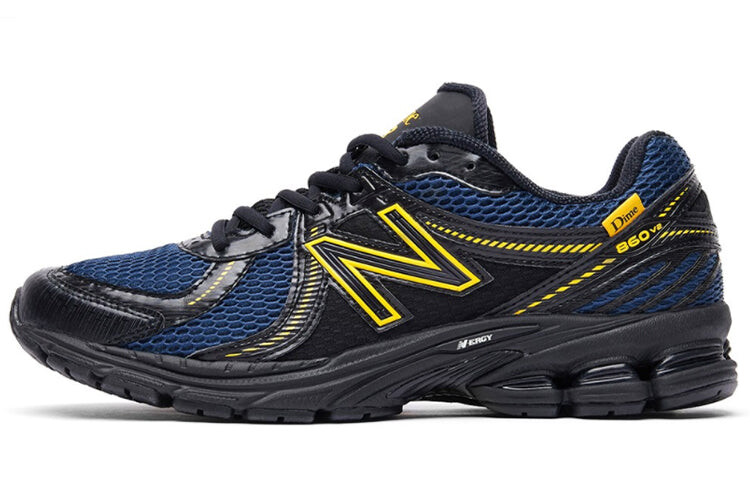 

Кроссовки New Balance х Dime 860 v2, черный / синий