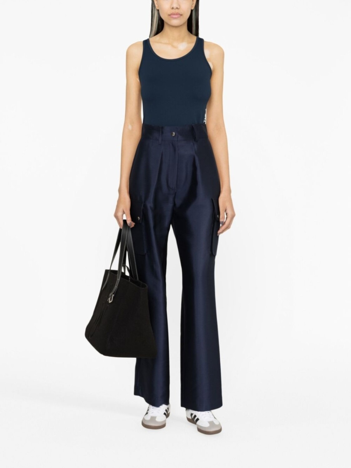 

'S Max Mara спортивный топ с логотипом, синий