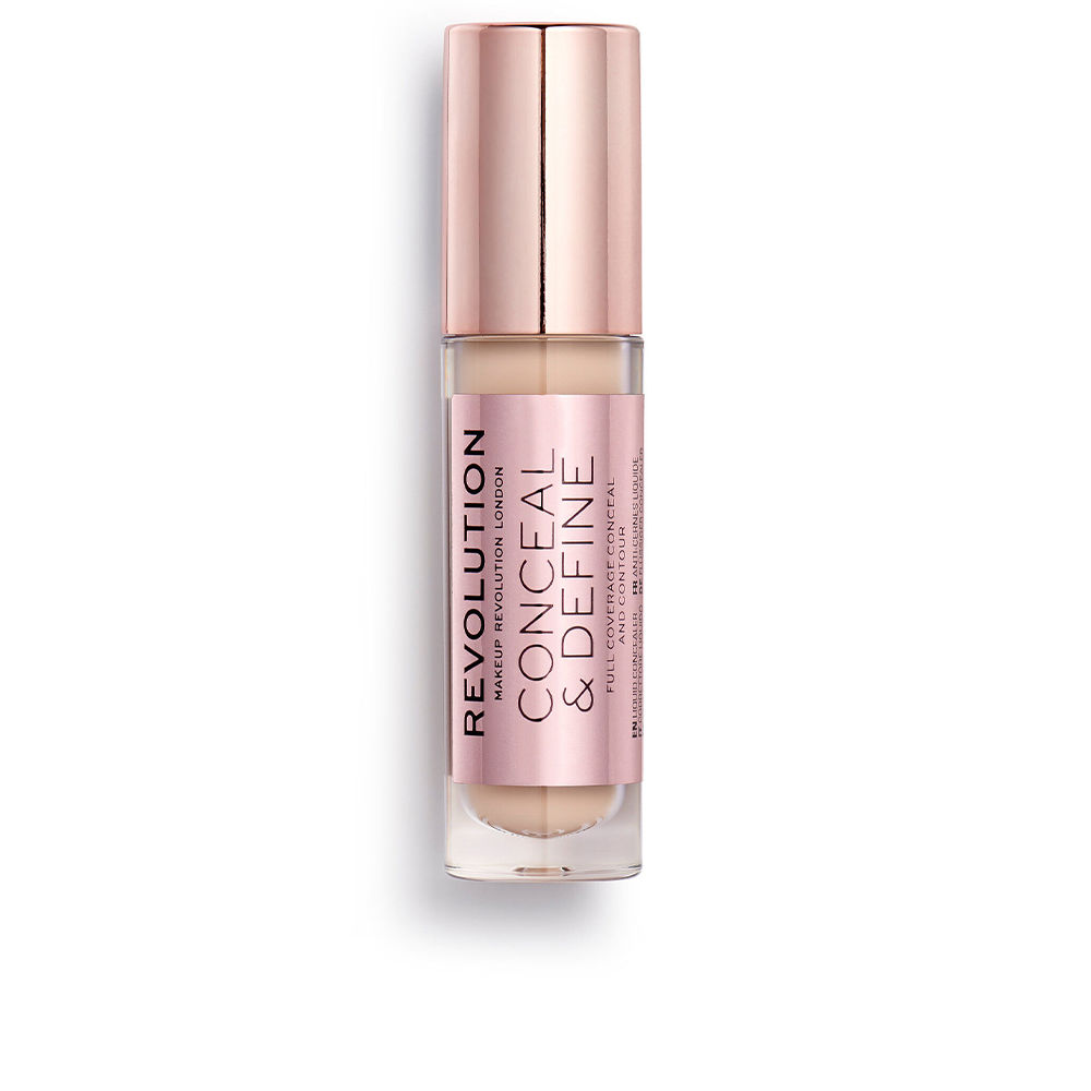консилер makeup revolution conceal Консиллер макияжа Conceal & define full coverage conceal and contour Revolution make up, 3,40 мл, C3