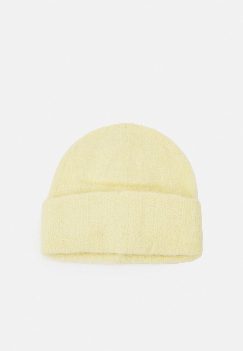 Шапка Holzweiler ERICA FLUFFY BEANIE, цвет light yellow