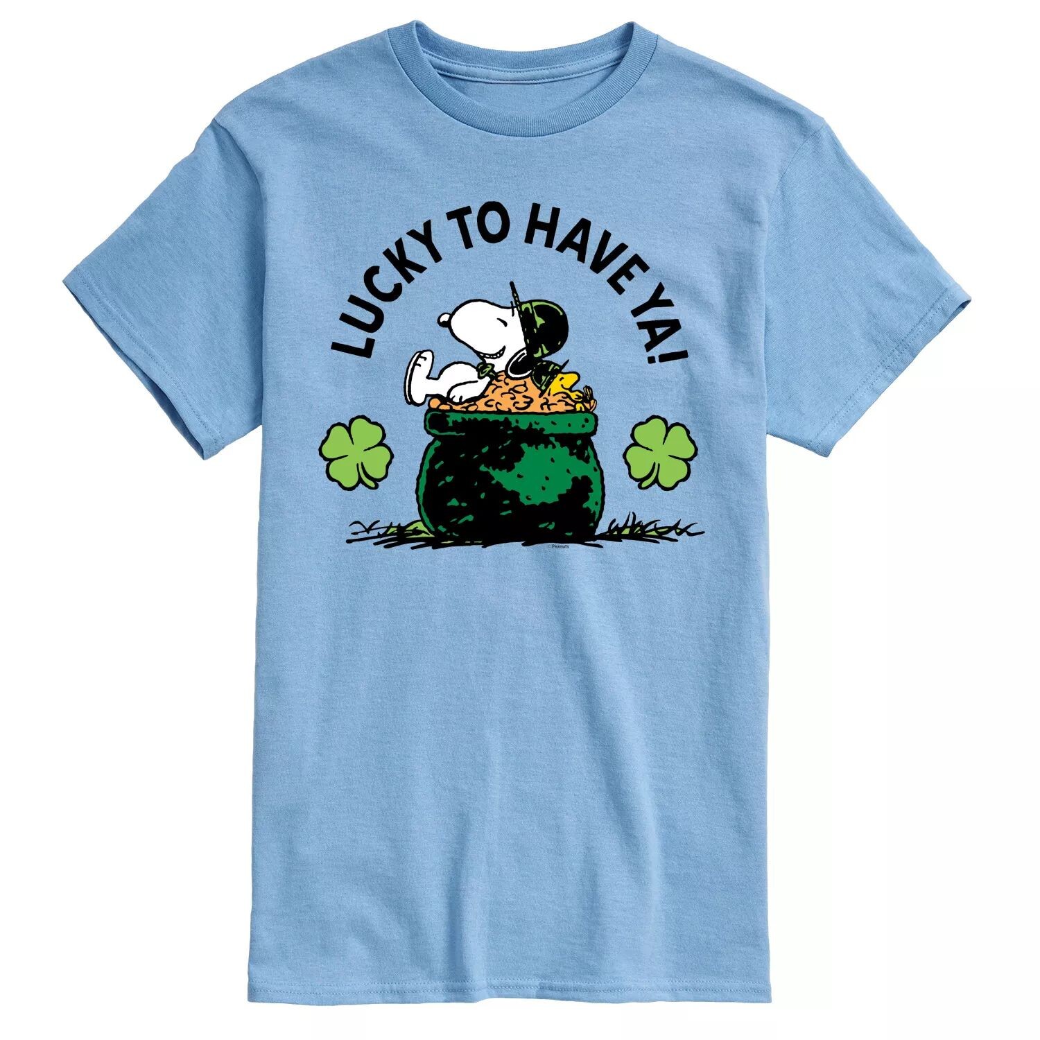 

Мужская футболка Peanuts Lucky To Tee Licensed Character