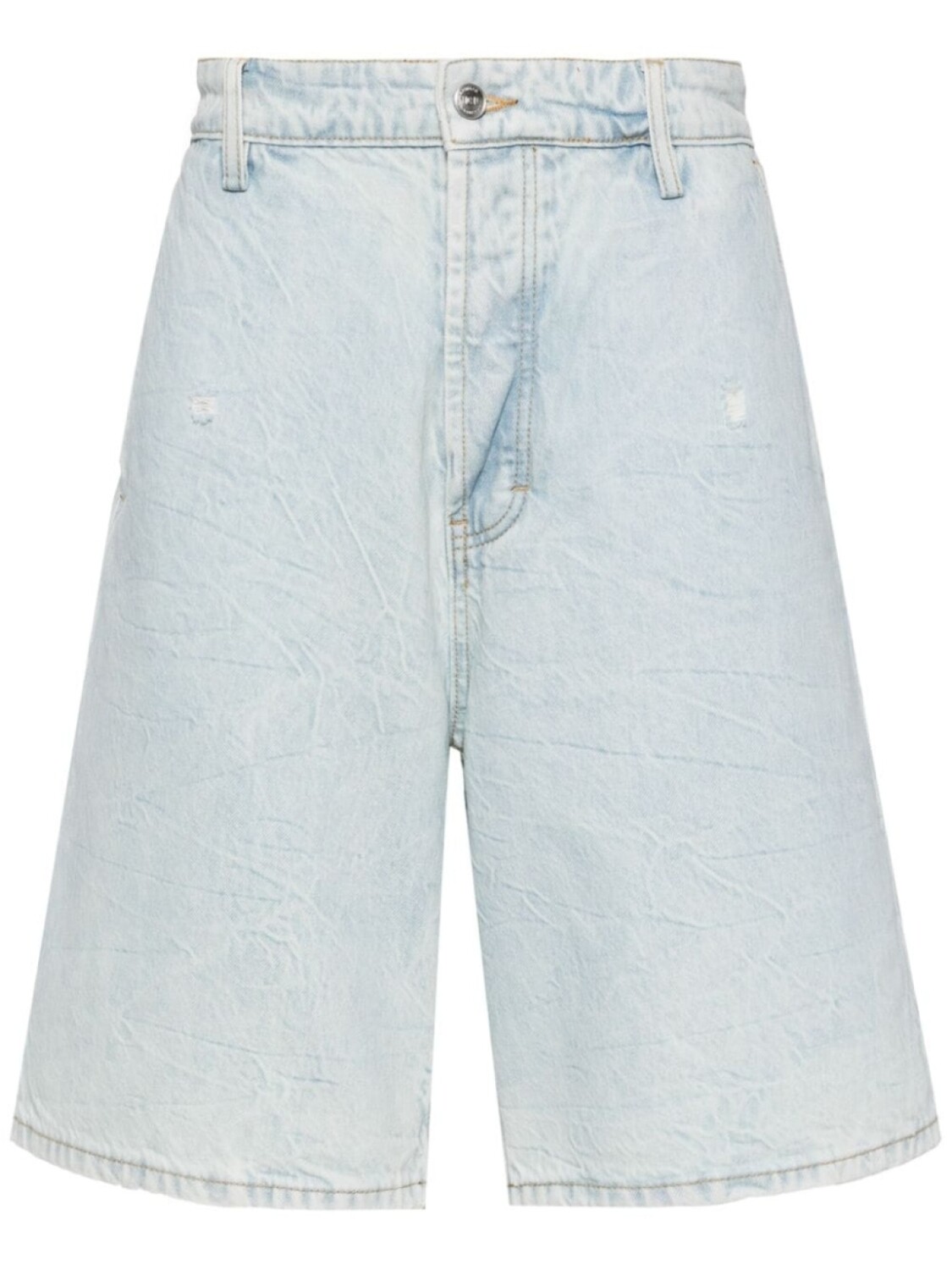 

Джинсовые шорты Stonewash Nahmias, синие