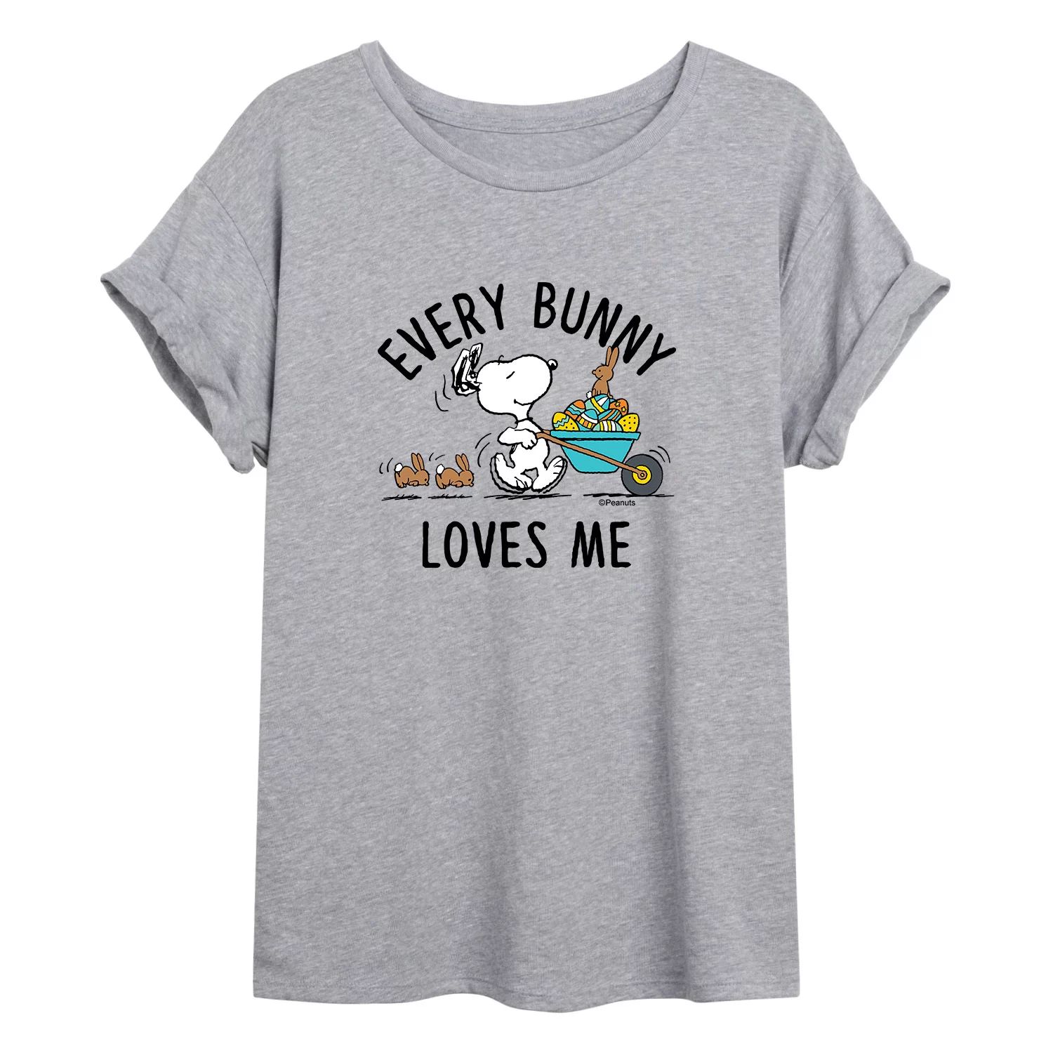 Детская струящаяся футболка Peanuts Every Bunny Licensed Character