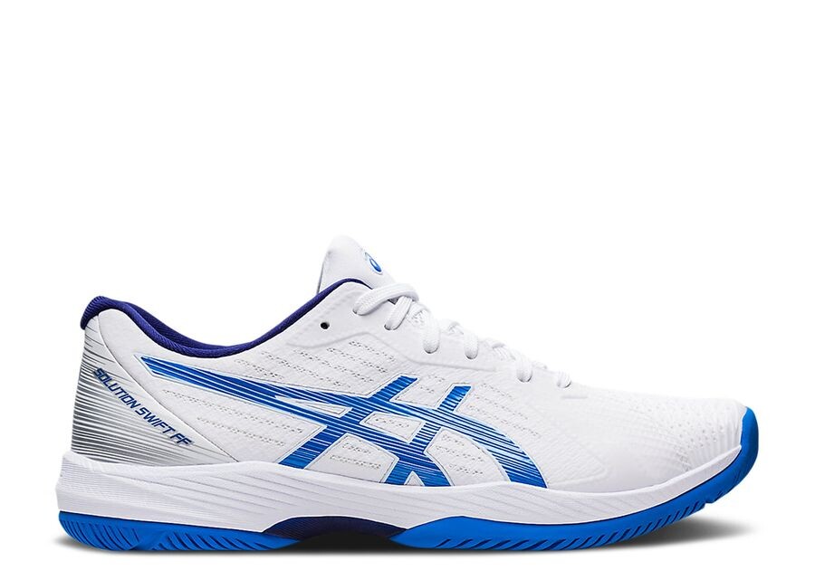

Кроссовки ASICS Solution Swift FF, цвет White Electric Blue